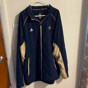 Adidas Notre Dame Fighting Irish XL Zip-Up Jacket